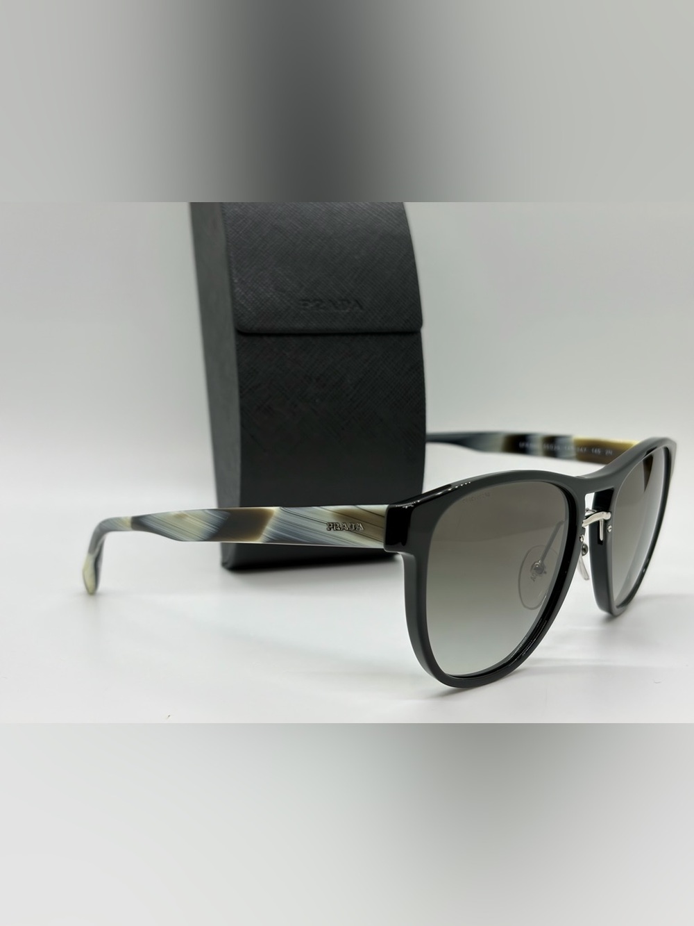 Prada SPR 09U 1AB-0A7 Gradient Sunglasses 55mm – New Old Stock w/ Original Case